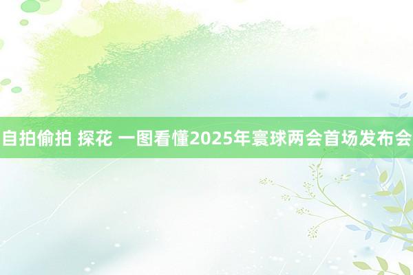 自拍偷拍 探花 一图看懂2025年寰球两会首场发布会